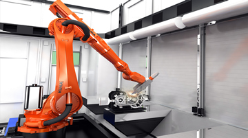 روبوت القطع بالليزر على تصنيع الأجهزة المنزلية لمجموعة Midea